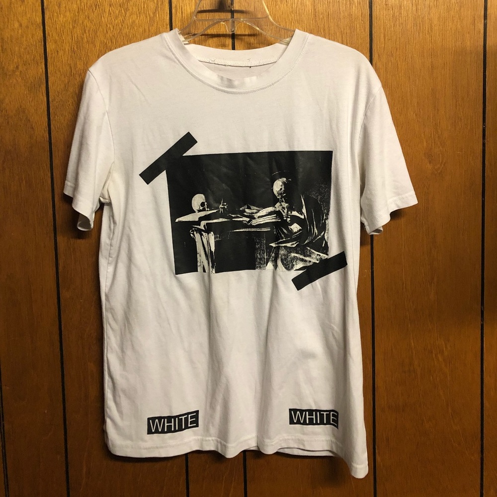 Unofficial OFF-WHITE graphic tee